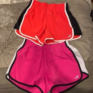 2 pair of bcg athletic shorts